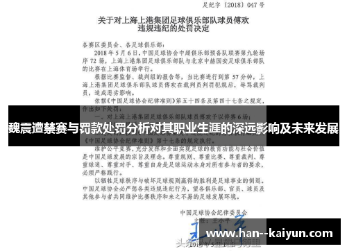 魏震遭禁赛与罚款处罚分析对其职业生涯的深远影响及未来发展